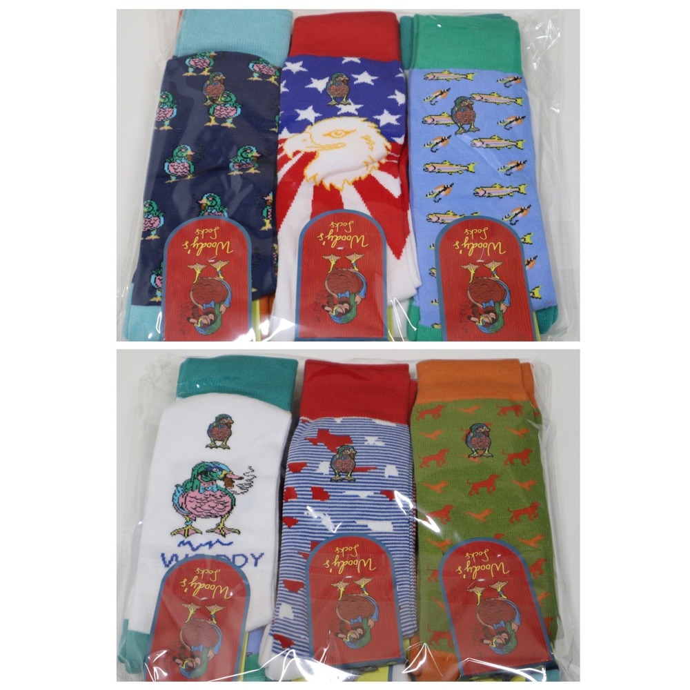 Woody's Men's 6 Pack of Socks
